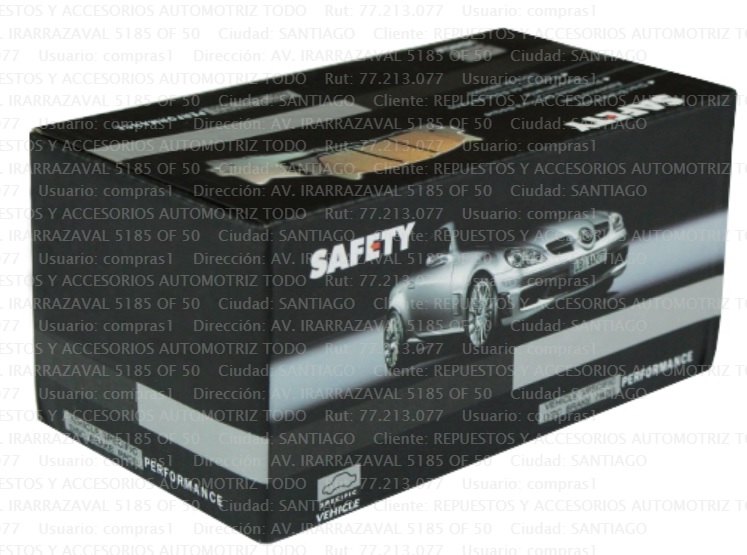 Pastillas Frenos Tra. Vito Safety C/sensor