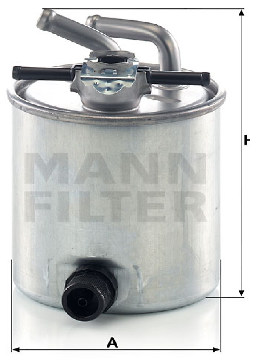 Filtro Petroleo Wk920/6 Aftermarket Beste Hk Filtec