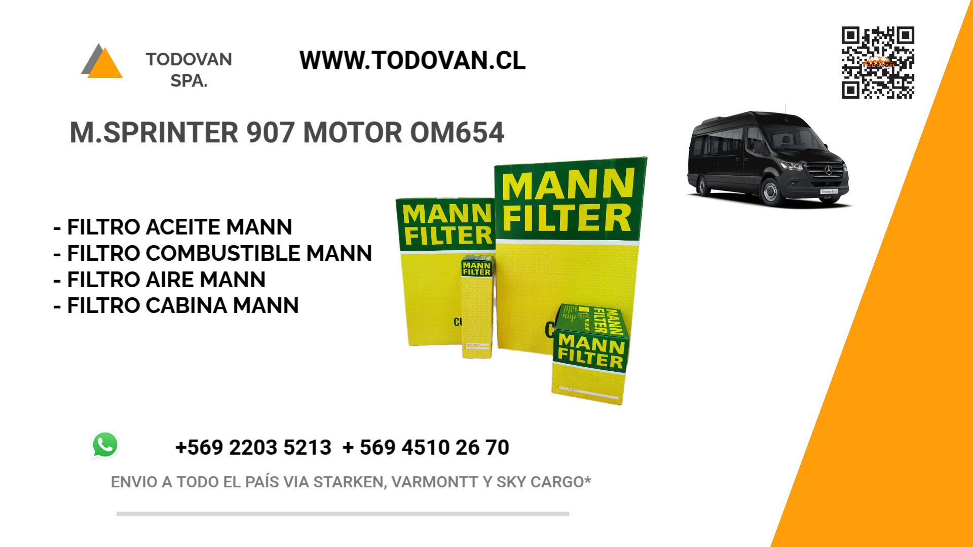 Pack Sprinter Motor Om651